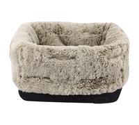 Cama De Confort Nobby Bolsa Enda Negro/Beige 2 En 1 Para Perros 45x45x40cm