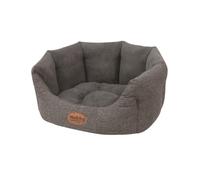 Cama de confort Nobby oval "JOSI" L x An x Al: 65 x 57 x 22 cm gris