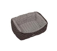 Cama de confort Nobby "SEOLI" L x A x H: 60 x 48 x 19 cm gris oscuro / gris claro