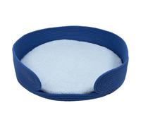 Cama de cuerda suave Lazy Lounge Basket para gato - Coockoo - Color: Azul