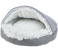 Cama de cueva Harvey ø 70 cm gris/blanco-negro