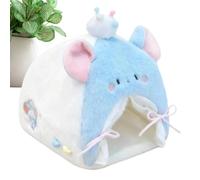 Cama de decoración en miniatura para casa, tienda de cama para casa de | para niña, niño, dormitorio, salón, juego de imaginación, peludas, decoración interior de oficina