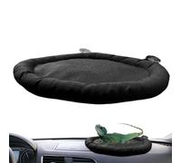 Cama de dragón Barbudo, Hamaca de dragón Barbudo - Hamaca portátil de dragón Barbudo Negro - Cama de Reptiles Ligera para Dragones barbudos, Accesorios para la Piscina de lagartos y el hogar