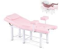 Cama De Examen Ginecológico, Cama Médica De Enfermería Privada, Cama De Belleza, Equipo De Enfermedades Ginecológicas Para Pacientes Ambulatorios, Respaldo Ajustable,PinkA