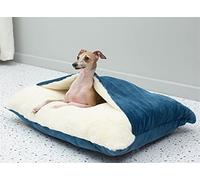 Cama de felpa para perros con funda extraíble para mascotas pequeñas y medianas