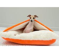 Cama de felpa para perros con funda extraíble para mascotas pequeñas y medianas