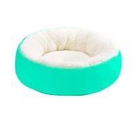 Cama de felpa suave para mascotas para gatos o perros pequeños, redondo, autocalentamiento, interior para dormir, antideslizante, cueva para gatos de interior, casa grande