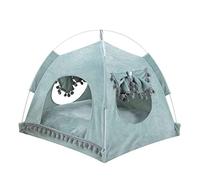 Cama de Gato Cama de Mascota Kennel Princesa Camada de Mascotas para Perros Luxury Four Seasons House de Perrera con colchonetas de Gato Mats para Cachorros de Cama de Animales Cama para Perros Sofá