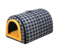 Cama de Gato - Cama para Perros Convertible, cómodos Muebles de Animales | Refugio de Descanso Acogedor, Softs Cushion Pet Tolder House Portable Travel House Diseño de para Dormir con Mango de TR