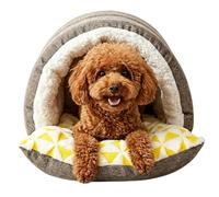 Cama De Gato Cubierta de Invierno Aislado con Capucha para Mascotas | Cama Cubierta para Perros y Gatos De en Interiores: Dormitorio, Hogar, Hotel, Salón, Apartamento, Balcón