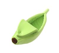 Cama De Gato De Plátano | Cama Cálida para Mascotas En Invierno, De Sueño Amarillo con Tapa Medio De Descanso De Su Mascota con Nuestra Innovaabierta para Conejos, Hurones, Chinchillas Y Hámsters