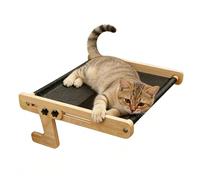 Cama de gato estable, cama ligera para gatos, hamaca de 12,20 cm con construcción estable, múltiples pesos para dormir para mascotas, cojín con estructura estable, muebles para el balcón