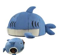 Cama de gato Shark Shaped, cama de gato Shark, cómoda Nest para gatos, Nest con cremallera, Shark Shaped Pet Bed for Small Cats, Soft and Comfortable Beds with Zipper for Small Cats and Dogs