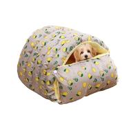 Cama De Invierno Para Gatos | Suave Casa de Dormir Extraíble - Cama Tienda Para Gatos Semi-Cerrada Desmontable Y Lavable - para Perro Pequeño Gatito Hogar Interior Exterior Viaje Dormitorio Sala de Es