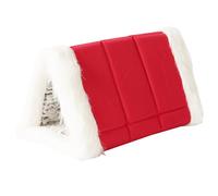 Cama de Invierno para Perro, cálida y Plegable, casa para Mascotas, extraíble, Lavable, Plegable, cojín de Felpa para Cachorros pequeños y hámster