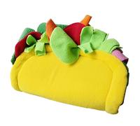 Cama de juguete de peluche para hámster, erizos, tacos, para esquivar suministros para mascotas pequeñas