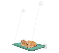Cama de la ventana catódica, Perchio Fine Cath, cama para descansar en un alféizar de la ventana suave | Hamaca del asiento del gato montada para la ventana con 4 aspiraciones sólidas para animales d