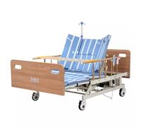Cama de lactancia eléctrica, cama de hospital ajustable multifuncional para el cuidado del hogar, mayor comodidad del paciente con colchón transpirable
