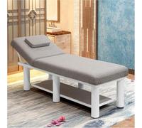 Cama de masaje portátil, marco de metal levantable con espuma viscoelástica para spa, terapia física, salón y aplicaciones de tatuajes