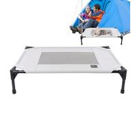 Cama de mascota elevada, cuna de perro elevado duradera | Cama para perros de altura enmarcada, amigo peludo transpirable para uso al aire libre y interiores, durmiente para mascotas lavable con anti-