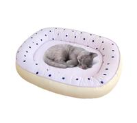 Cama De Mascotas Cojín Impermeable Lavable y Transpirable para Caseta de