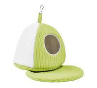 Cama de pájaros colgantes, lujoso accesorio de hamacas para pájaros, cama acogedora cómoda con diseño fácil, de mascotas para conure Cockatiel Parrot African Grey Lovebird pequeño interior interi