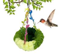 Cama de pájaros, Loro Bed - Conure Bed Mat - Winter Warm Warm Bird Nest House Hammock Fage Phage Plush for Macaw Paraket Cockatiels Cockatoo Lovebird