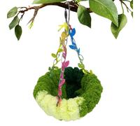 Cama de pájaros, Loro Bed | Conure Swing Bed - Winter Warm Warm Bird Nest House Hammock Fage Phage Plush for Macaw Paraket Cockatiels Cockatoo Lovebird