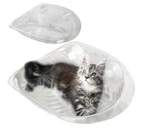 Cama de pared cama para dormir-, muebles para gato montado en la pared, transparente Han - de pared imitación gato con ventae seguro para los a descansar y dormir. El diseño da al