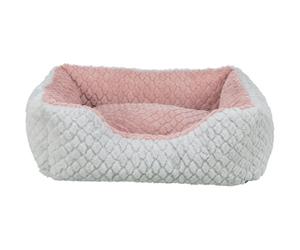 Cama de peluche Kaline Mio para perro y gato - Trixie - Color: Gris | Mediciones: 65 x 50 cm