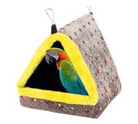 Cama de Periquito: Hamaca de lujos Colgando de la Tienda de Jaula para pájaros de algodón Engrosado multipropósito Proporciona Comodidad y Calidez Cockatoo Parrot Lovebird Eclectus | Jaula