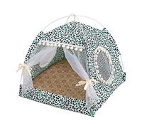 Cama de Perro Cama de Mascota Kennel Princesa Camada de Mascotas para Perros Luxury Four Seasons House de Perrera con colchonetas de Gato Mats para Cachorros de Cama de Animales Cama para Perros Sofá