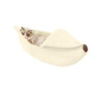 Cama de plátano para perros, de plátano para mascotas Diseño de tapa
