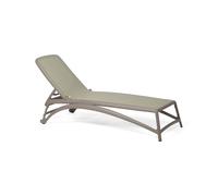 Cama de Playa Respaldo Reclinable Apilable Nardi Polipropileno Fibra vidrio Atlantico 40450.10.101 Agave