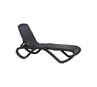Cama de Playa Respaldo Reclinable Apilable Nardi Polipropileno Fibra vidrio Omega 40417.02.116 Antracite
