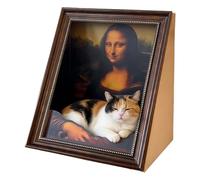 Cama de rascador para Gatos, cartón Ondulado de Alta Densidad, Zona de relajación y rascador para felino, destinada a de tamaño pequeño, Mediano y Grande,