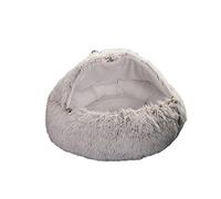 Cama de tienda de campaña para mascotas, cama de cueva, cojín para gatitos, cama de gato pequeño, cama de dona, cama para gatos, cama de dormir suave y cálida de terciopelo
