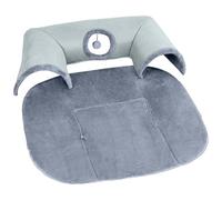 Cama de túnel para gatos - Camas extraíbles para gatos, cueva lavable en forma de U, sofá de temporada plegable, bola de peluche incluida, material suave y duradero | Para mascotas, juego de verano