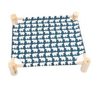Cama de Verano para Perros y Gatos hamacas para Gatos de Interior Hamaca refrescante para Gatos Nido de Descanso Cama para Dormir para Mascotas Cama de Campamento Cama de Perro