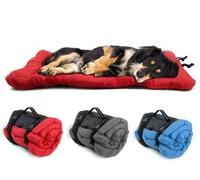 Cama De Viaje para Perros, Caseta Plegable para Perros, 90 X 60 Cm, Alfombrilla para Perros Y Gatos, ColchóN Multifuncional para Mascotas, Cama Impermeable Plegable para Perros
