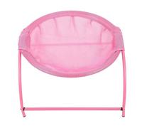 Cama Desmontable de Malla Transpirable Elevada para Hamaca de Perro, para un Gato Que Duerme para Mascotas Pequeñas (Pink)