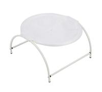 Cama Desmontable de Malla Transpirable Elevada para Hamaca de Perro, para un Gato Que Duerme para Mascotas Pequeñas (White)