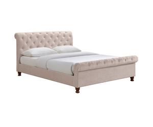 Cama doble 160*200 terciopelo RILEY