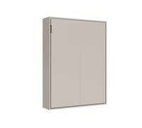 Cama doble abatible francesa de 140 cm con sistema vertical Versia Clay