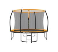 Cama Elástica de 305 cm Negro y Naranja