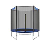 Cama elástica de 6ft Negro y Azul