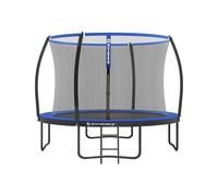 Cama Elástica de Jardín Negro y Azul