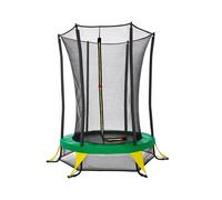 Cama elástica infantil con red de seguridad