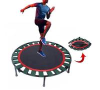 Cama Elastica Interior 40" Fitness Bungee Rebounder for niños Adultos Interior Rebote Ejercicio Plegable Mini trampolín