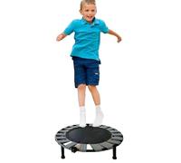 Cama Elastica Interior Mini trampolín con Carga máxima de 165 Libras, Cama Salto Estable y silenciosa Plegable for niños Adultos, Juegos Fitness en Interiores(Color)